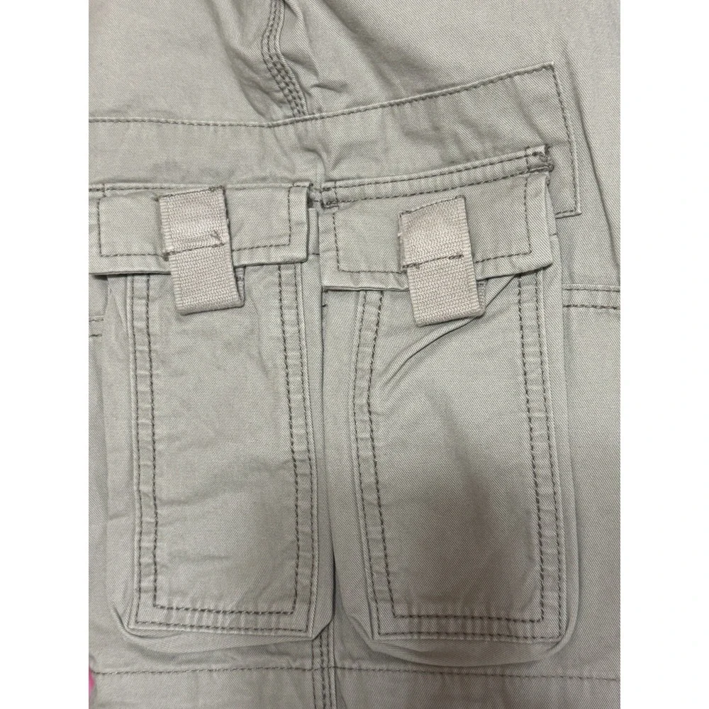 Tommy Bahama Cargo Shorts Mens 42 Khaki Utility Pockets 100% Cotton Relaxed Fit